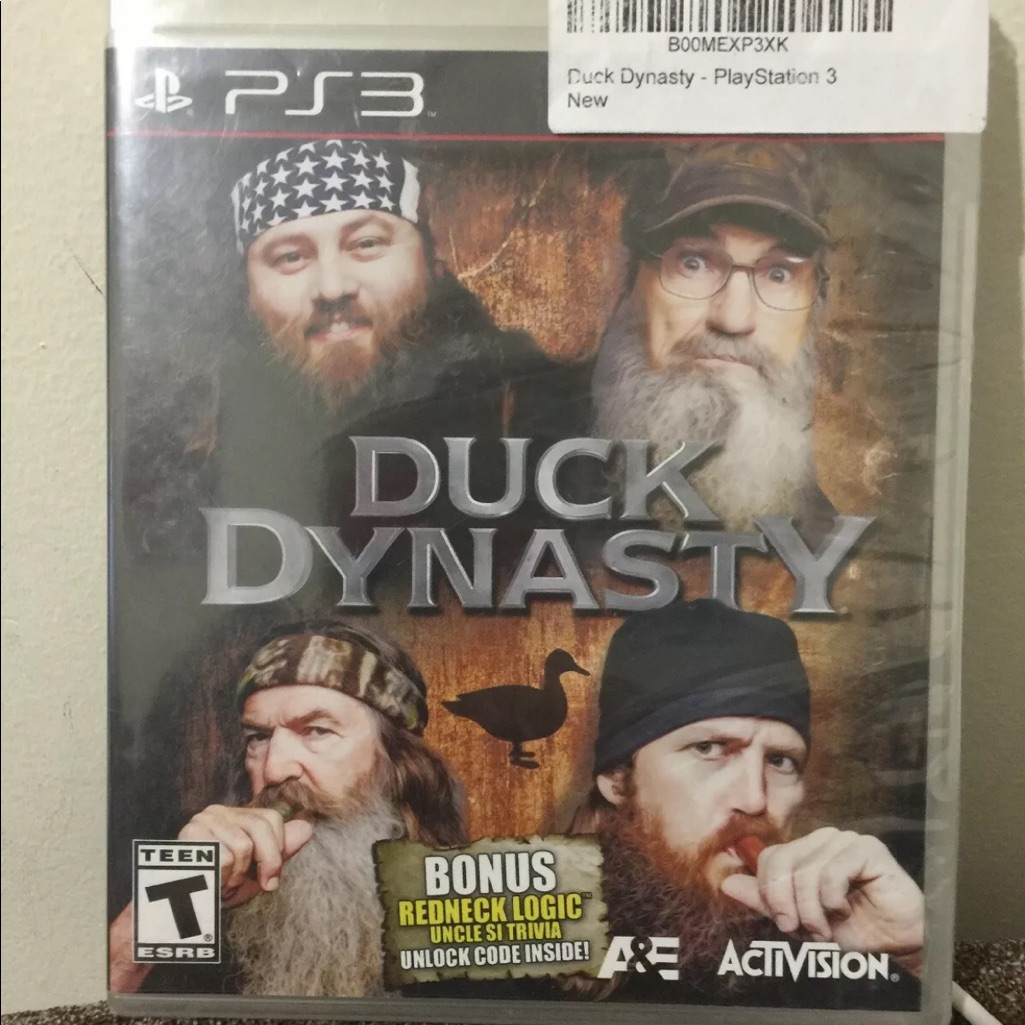 Duck Dynasty Sony Playstation 3 2014 New